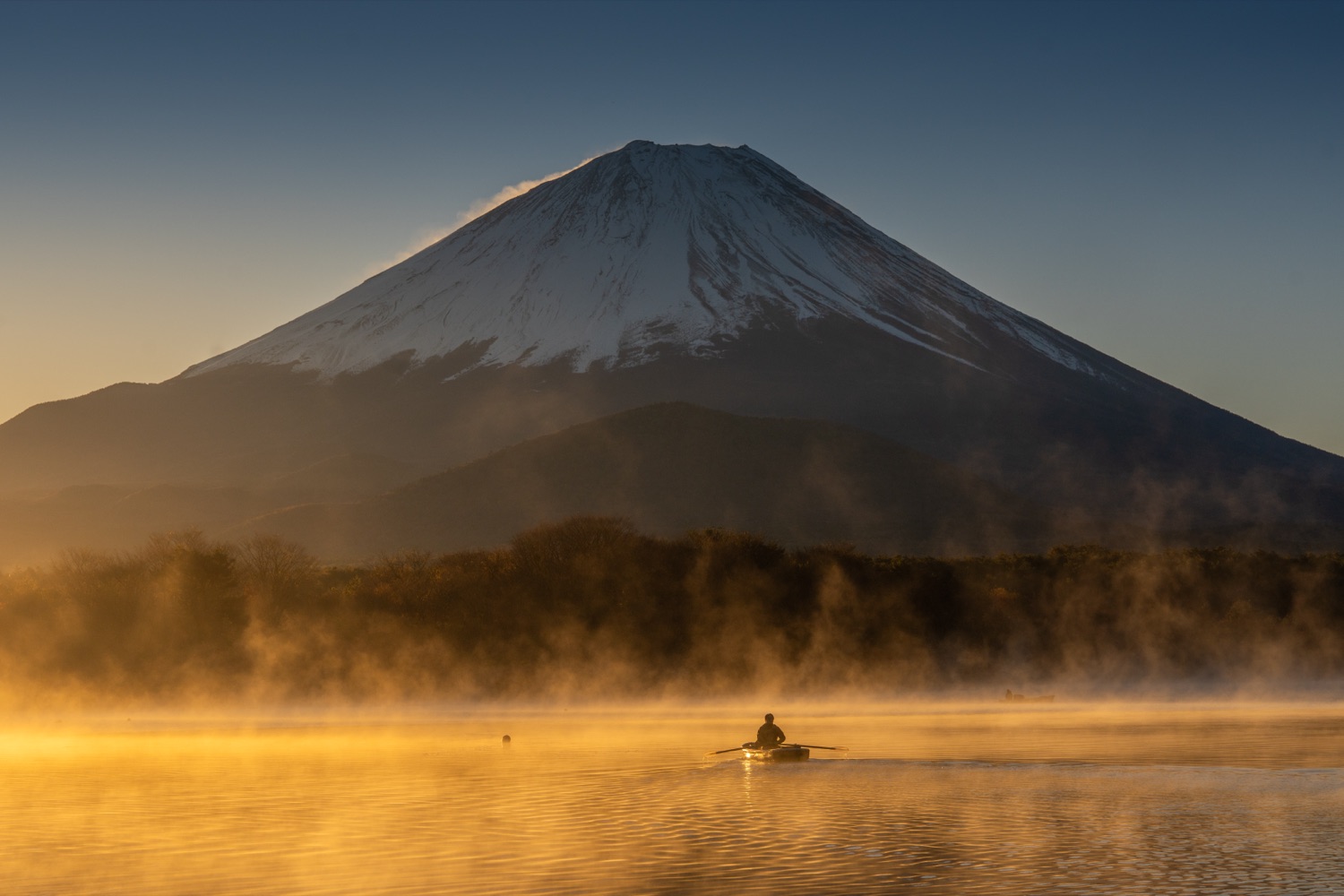 Mount Fuji at sunrise